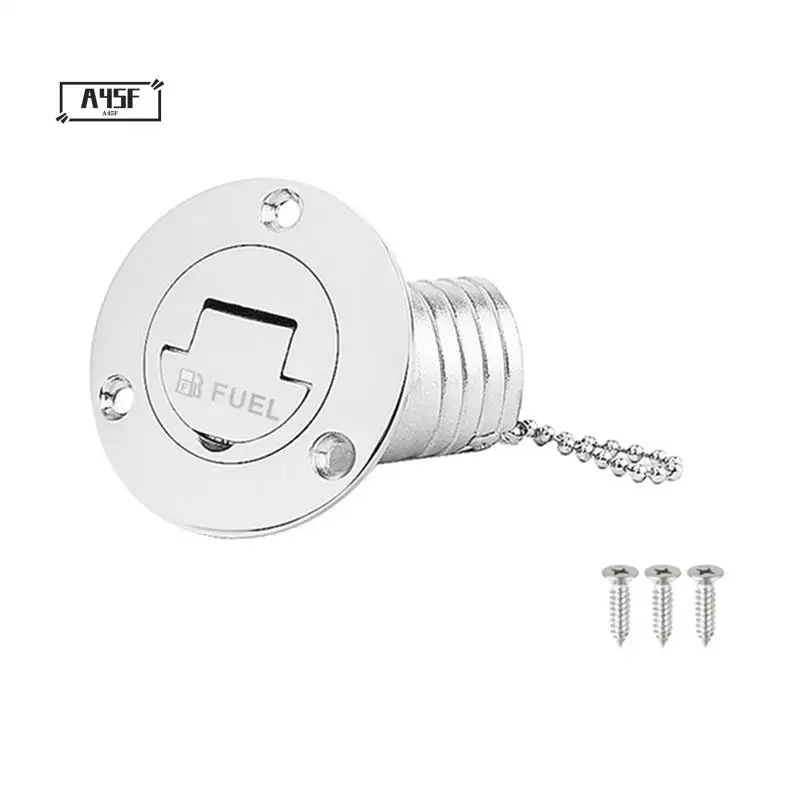 A45F-2Inch Boat Fuel / Water Deck Filler Angled Fill 316 Marine Grade Stainless Steel Keyless Cap Boat Accessories
A45F-2Inch Boat Fuel / Water Deck Filler Angled Fill 316 Marine Grade Stainless Steel Keyless Cap Boat Accessories