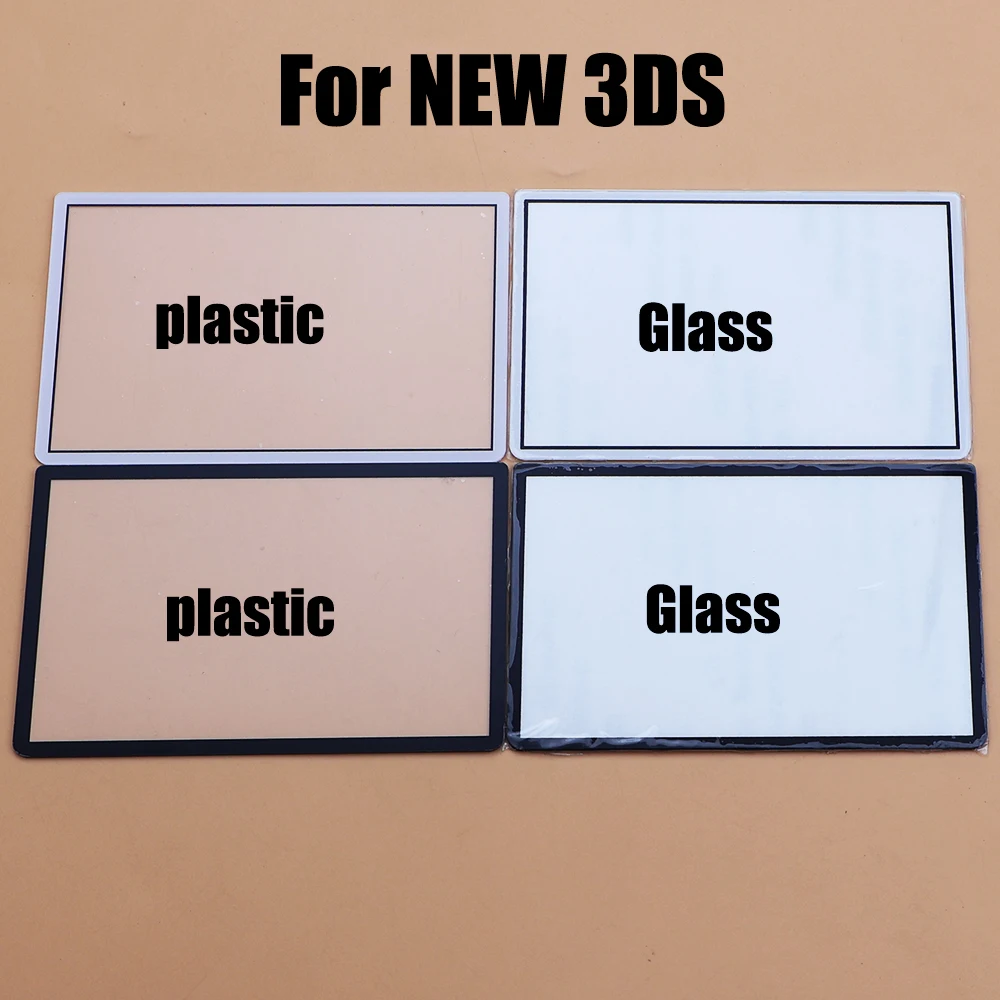 JCD 1 piece Replacement Black White Plastic& Glass Upper Front Top Screen Frame LCD Screen Lens Cover For New 3DS
JCD 1 piece Replacement Black White Plastic& Glass Upper Front Top Screen Frame LCD Screen Lens Cover For New 3DS