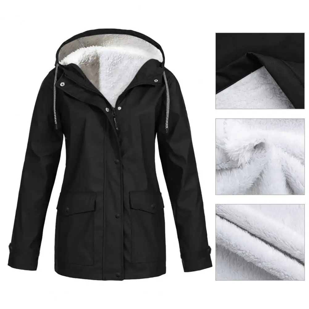 Women Hiking Hoodie Women Long Coat Outerwear All Match Casual Hooded Drawstring Jacket
Women Hiking Hoodie Women Long Coat Outerwear All Match Casual Hooded Drawstring Jacket