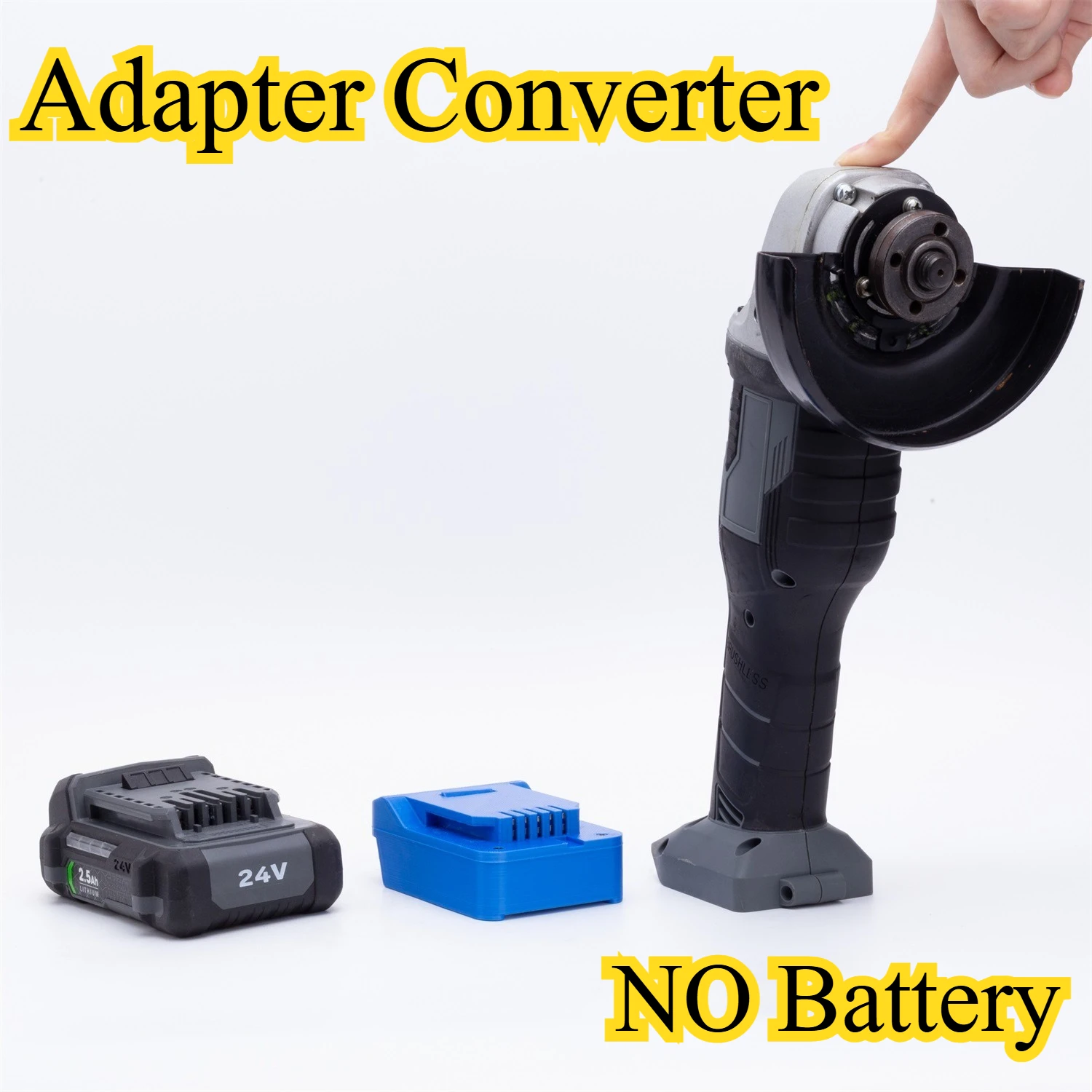 FX0221-1, FX0121-1 For Ferrex 20V Li-ion Cordless Portable Power Serie Tool To FLEX 24V Li-ion Battery Adapter(NO Battery)
FX0221-1, FX0121-1 For Ferrex 20V Li-ion Cordless Portable Power Serie Tool To FLEX 24V Li-ion Battery Adapter(NO Battery)