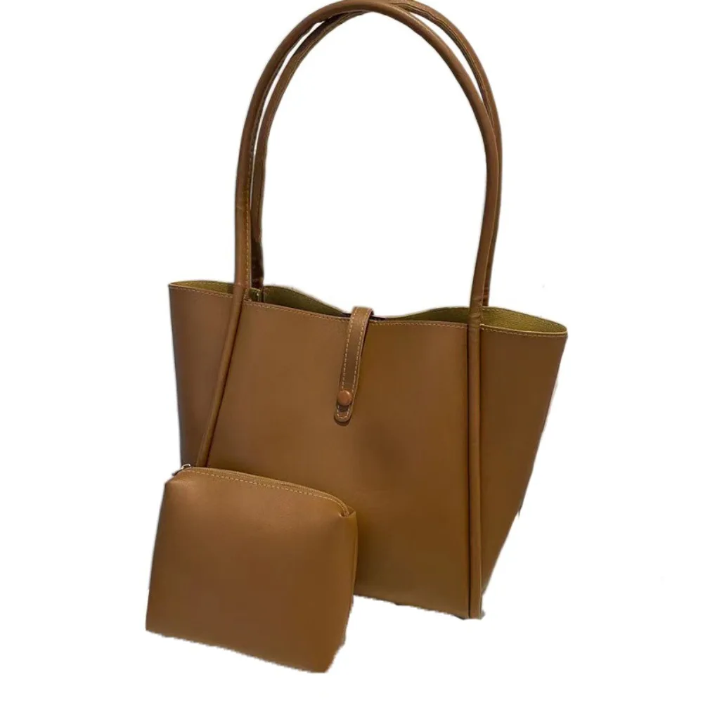 Fashion Large Capacity PU Leather Shoulder Bag French Style Simple Casual Retro Underarm Bag Handbag New Design Tote Bag Women
Fashion Large Capacity PU Leather Shoulder Bag French Style Simple Casual Retro Underarm Bag Handbag New Design Tote Bag Women