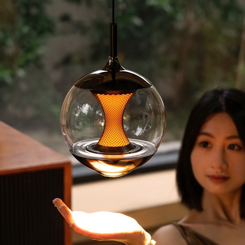 Italian Glass Pendant Light Modern Dining Room Table Luxury Glass Lamp Entryway Balcony Round Table Bedroom Bedside Chandelier
Italian Glass Pendant Light Modern Dining Room Table Luxury Glass Lamp Entryway Balcony Round Table Bedroom Bedside Chandelier