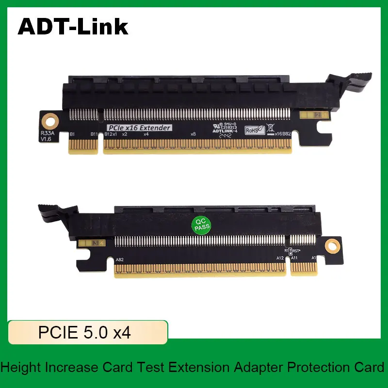 ADT-Link PCIE 5,0 x4, карта увеличения высоты, тестовый адаптер-удлинитель, защитная карта, защита слота для материнской платы R23A-AMP
ADT-Link PCIE 5,0 x4, карта увеличения высоты, тестовый адаптер-удлинитель, защитная карта, защита слота для материнской платы R23A-AMP