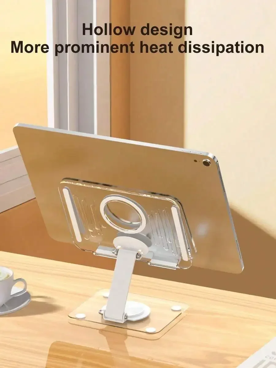 Adjustable Rotatable Dual Folding Desktop Stand For Tablet Phone Switch With Hollow Heat Dissipation Design
Adjustable Rotatable Dual Folding Desktop Stand For Tablet Phone Switch With Hollow Heat Dissipation Design