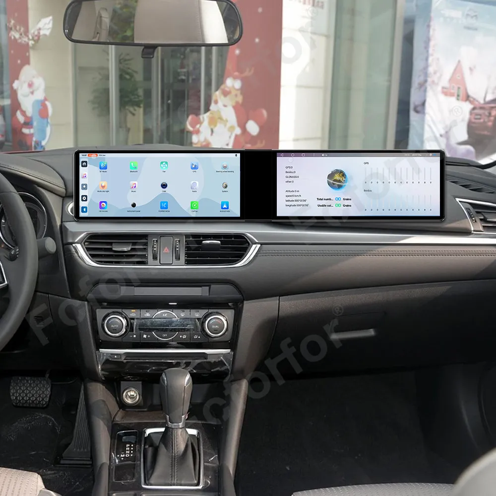 Для Mazda Atenza 2017-2019: 12.3-дюймовый двухэкранный мультимедийный головной блок на Android 13 с Carplay, Auto GPS-навигацией и поддержкой Plug & Play
Для Mazda Atenza 2017-2019: 12.3-дюймовый двухэкранный мультимедийный головной блок на Android 13 с Carplay, Auto GPS-навигацией и поддержкой Plug & Play