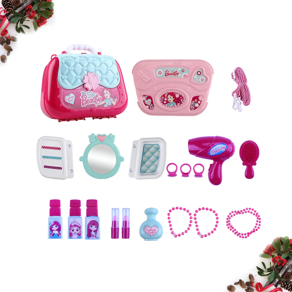 20pcs Simulated Set Kids Makeup Bag Pretend Play Parent-Child Interactive Travel Beauty Case For Girls Birthday Gift
20pcs Simulated Set Kids Makeup Bag Pretend Play Parent-Child Interactive Travel Beauty Case For Girls Birthday Gift