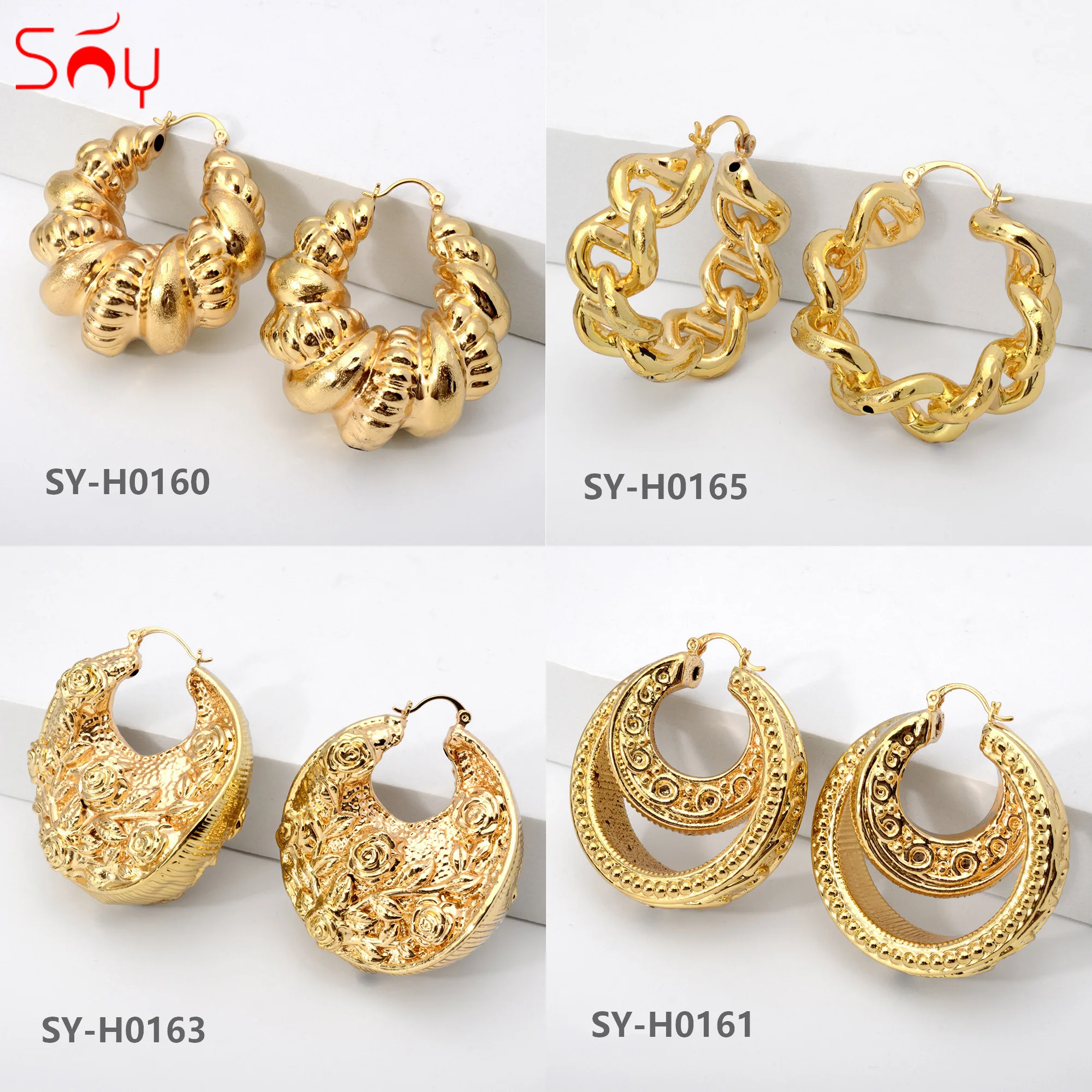 Sunny Jewelry Exaggerated Earrings African New Fashion Copper Large Style For Women Lady Daily Wear Party Wedding Gifts Classic
Sunny Jewelry Exaggerated Earrings African New Fashion Copper Large Style For Women Lady Daily Wear Party Wedding Gifts Classic