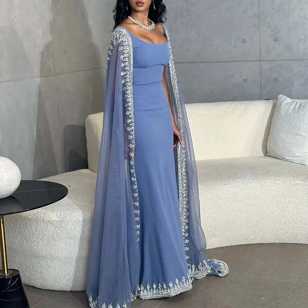 Arabic Dubai Mermaid Evening Prom Dresses Square Neck Evening Dresses Sequined Beading Backless Party Prom Gowns Customized
Arabic Dubai Mermaid Evening Prom Dresses Square Neck Evening Dresses Sequined Beading Backless Party Prom Gowns Customized