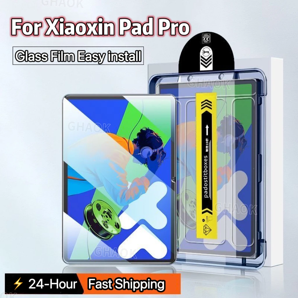 NEW Easy Install Tool Tempered Glass For Lenovo Xiaoxin Pad Pro 12.7 2025 2023 HD Screen Protector Film For Xiaoxin Pad 11 2024
NEW Easy Install Tool Tempered Glass For Lenovo Xiaoxin Pad Pro 12.7 2025 2023 HD Screen Protector Film For Xiaoxin Pad 11 2024
