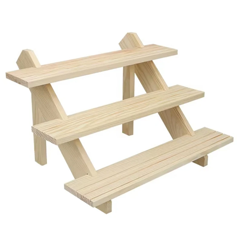 Multi-Tier Wooden Jewelry Display Stand Cupcake & Makeup Organizer Jewelry Showcase Rack
Multi-Tier Wooden Jewelry Display Stand Cupcake & Makeup Organizer Jewelry Showcase Rack