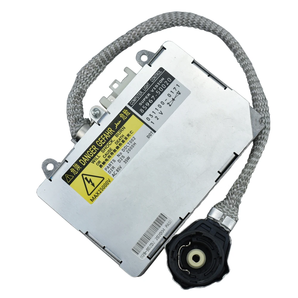 Новый OEM 85967-50020 HID ксеноновый модуль балласта для фар с проводом лампы D2S DDLT002 KDLT для Lexus IS250 IS350 IS350F
Новый OEM 85967-50020 HID ксеноновый модуль балласта для фар с проводом лампы D2S DDLT002 KDLT для Lexus IS250 IS350 IS350F
