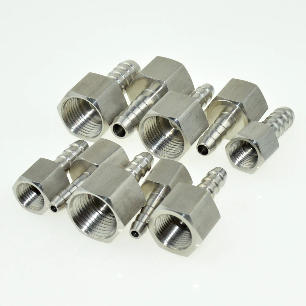 304 Stainless Steel Coupler Adapter 1/2 Inch BSP Female Thread Connector Joint Pipe Fitting 6mm10mm12mmHose Barb Tail 1/4
304 Stainless Steel Coupler Adapter 1/2 Inch BSP Female Thread Connector Joint Pipe Fitting 6mm10mm12mmHose Barb Tail 1/4