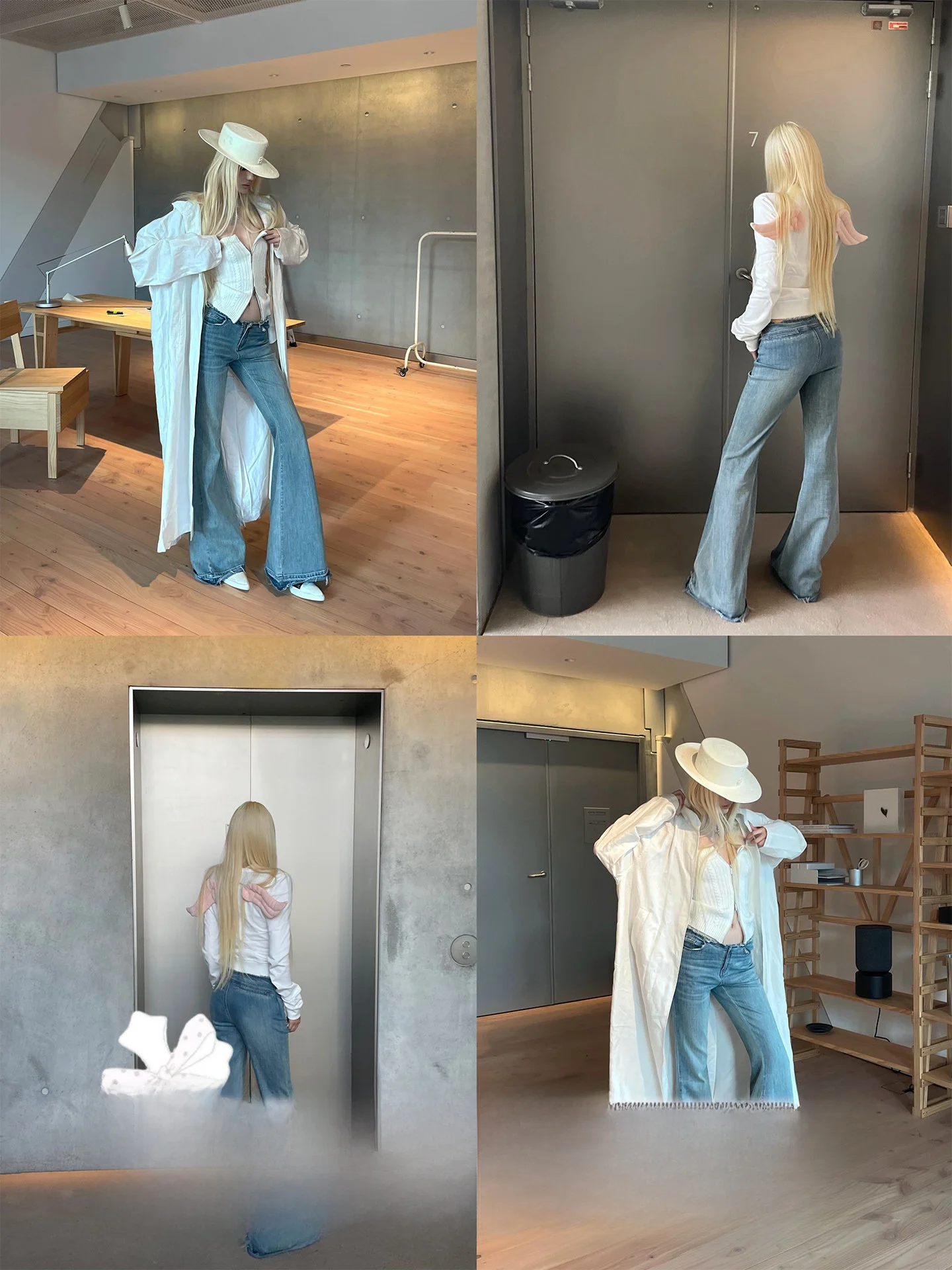 Rebel Low Waist Bell Bottom Jeans Slim Fit American Style Women's Retro Cotton Denim Pants High Waist Zipper Closure
Rebel Low Waist Bell Bottom Jeans Slim Fit American Style Women's Retro Cotton Denim Pants High Waist Zipper Closure