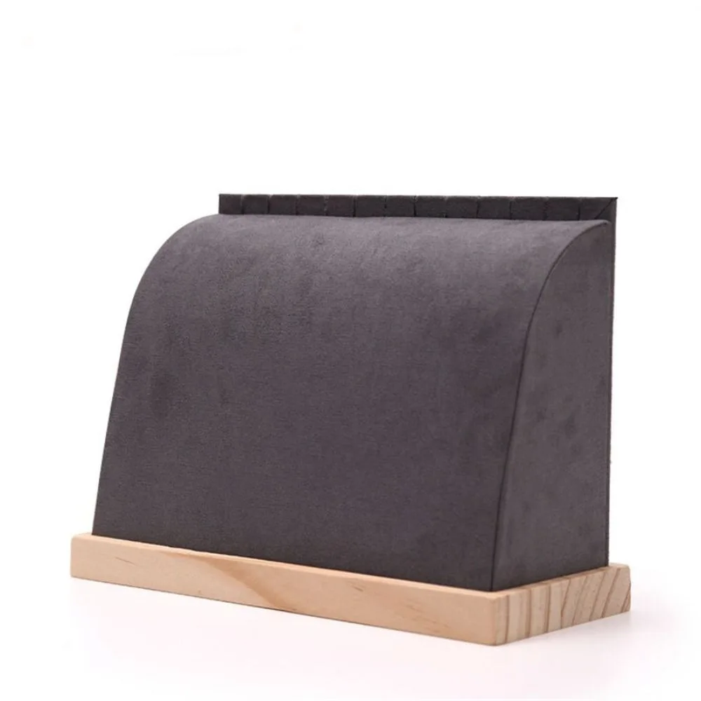 PU/Velvet Surface Necklace Display Stand Solid Wood Base Multiple Easel Jewelry Storage Rack Large Size Fashion
PU/Velvet Surface Necklace Display Stand Solid Wood Base Multiple Easel Jewelry Storage Rack Large Size Fashion