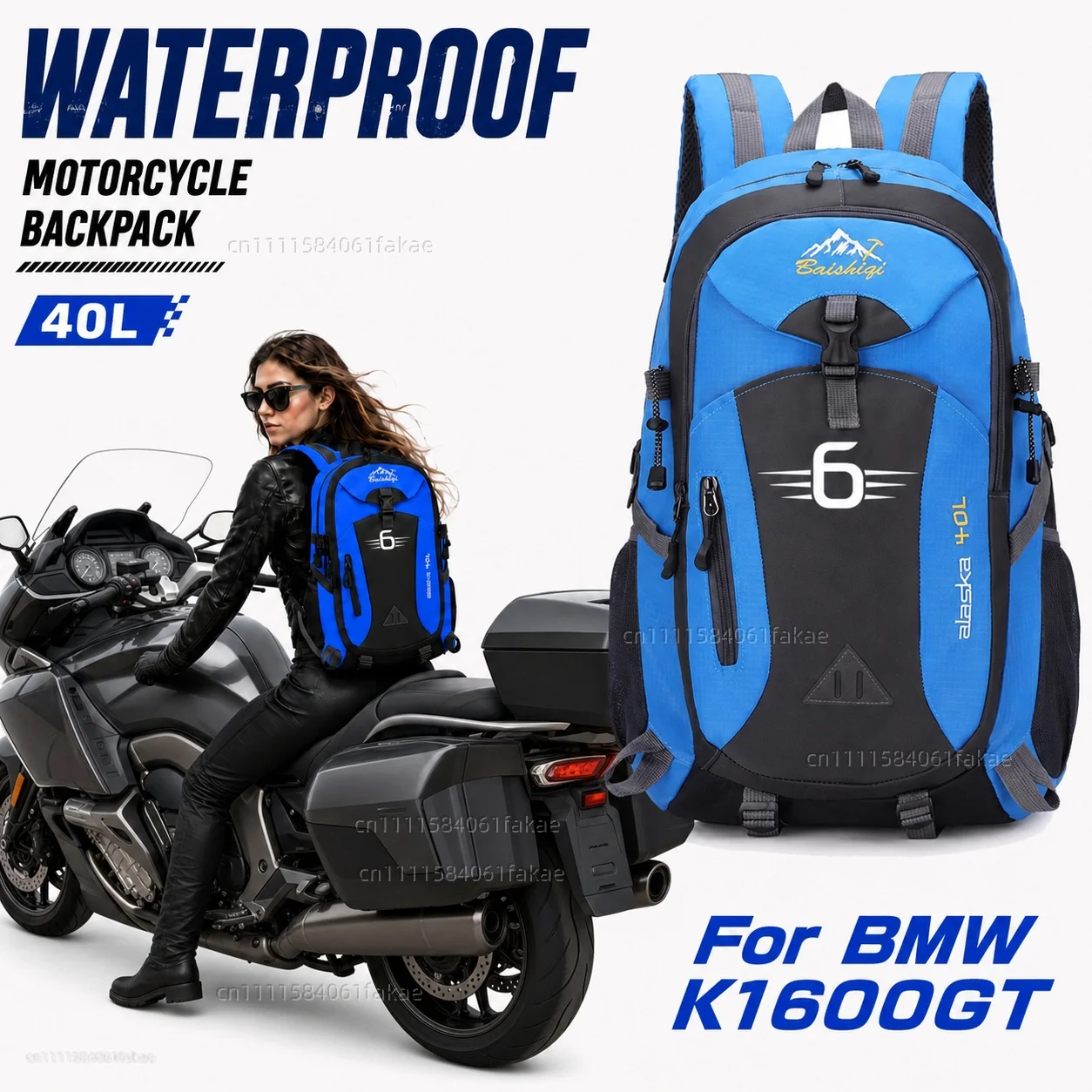 For K 1600 Gt Gtl Exclusive K160 Motorcycle Backpack 40L Waterproof Travel Backpack Outdoor Hiking Camping Daypack Lightweight
For K 1600 Gt Gtl Exclusive K160 Motorcycle Backpack 40L Waterproof Travel Backpack Outdoor Hiking Camping Daypack Lightweight