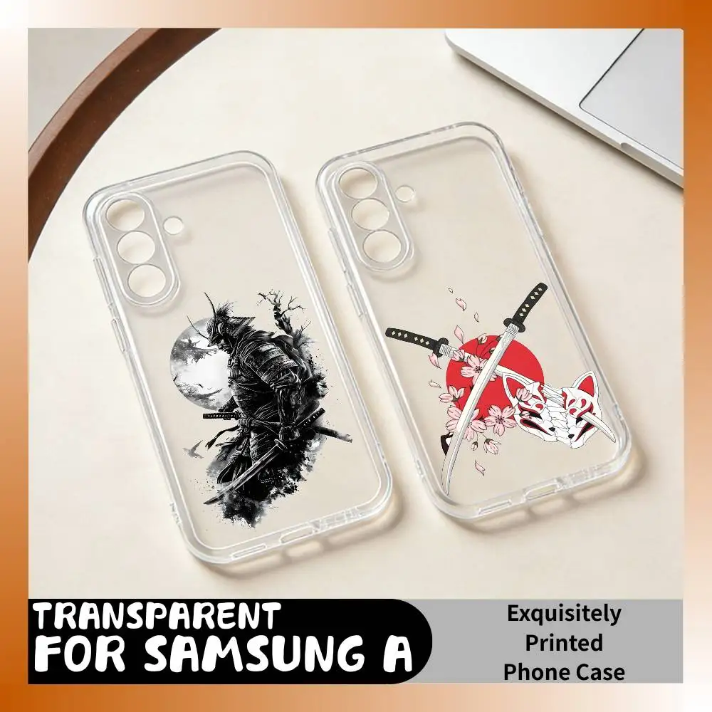 Samurai Janpa Phone Case For SamsungA10 A12 A31 A40 A70 Transparent Cover Case
Samurai Janpa Phone Case For SamsungA10 A12 A31 A40 A70 Transparent Cover Case