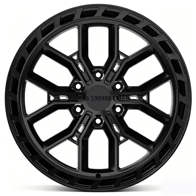 for New Set of 5 6-Lug 20x9 4x4 Off-Road Wheels 20-Inch A356 Aluminum Alloy PCD 6x114.3-139.7 Black Multi-Spoke 20mm Hub Caps
for New Set of 5 6-Lug 20x9 4x4 Off-Road Wheels 20-Inch A356 Aluminum Alloy PCD 6x114.3-139.7 Black Multi-Spoke 20mm Hub Caps