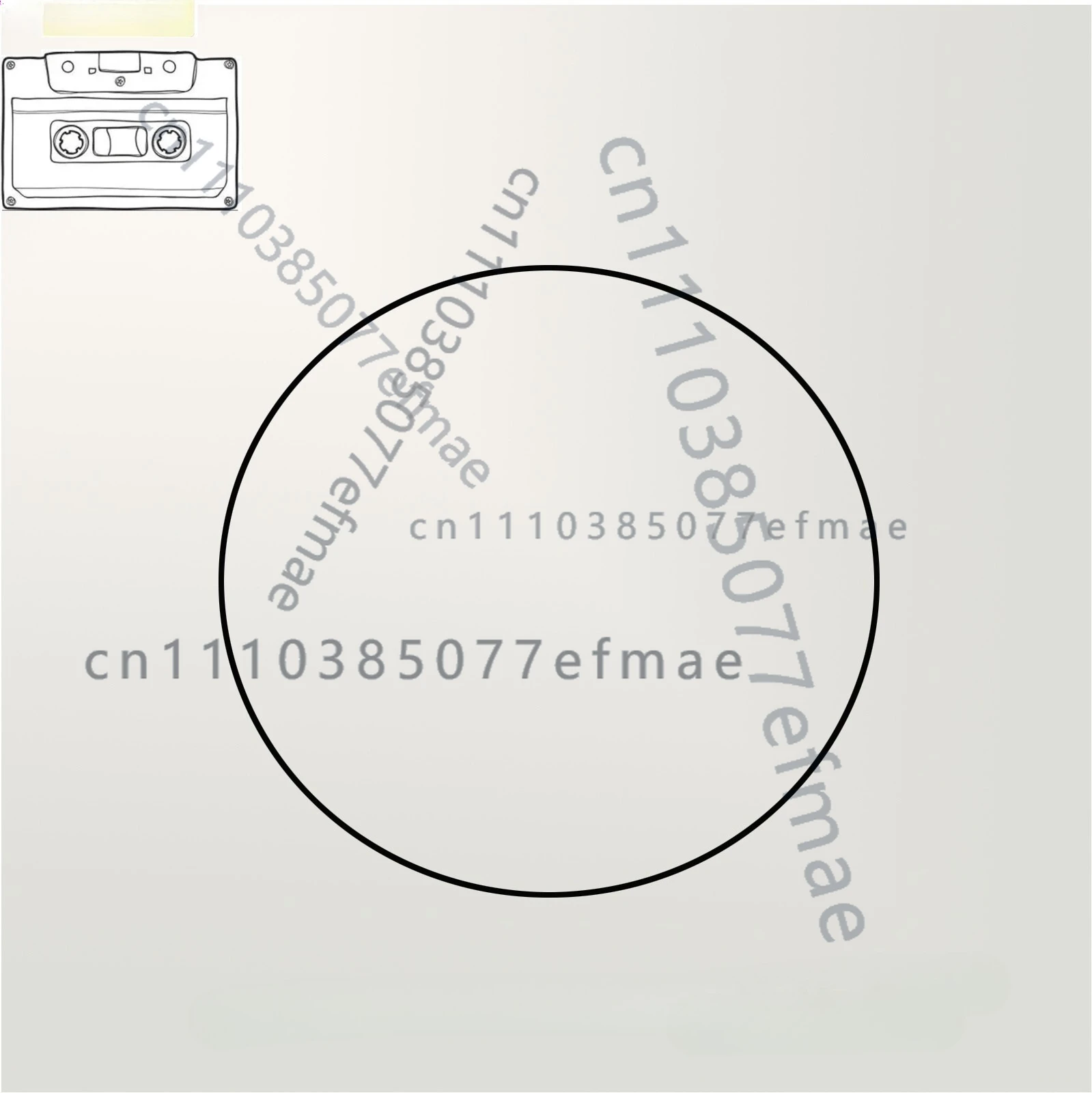 Belt for Sony WM-GX550 WM-GX550 Walkman Cassette Player Rubber Drive Belt
Belt for Sony WM-GX550 WM-GX550 Walkman Cassette Player Rubber Drive Belt