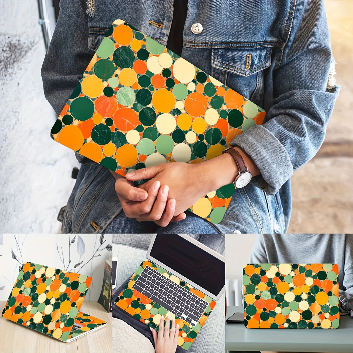 Scratch Resistant DIY Art Case Sticker, 2-Pack, Universal Netbook Light Beige Waterproof Scratch Resistant Vinyl Case Sticker
Scratch Resistant DIY Art Case Sticker, 2-Pack, Universal Netbook Light Beige Waterproof Scratch Resistant Vinyl Case Sticker