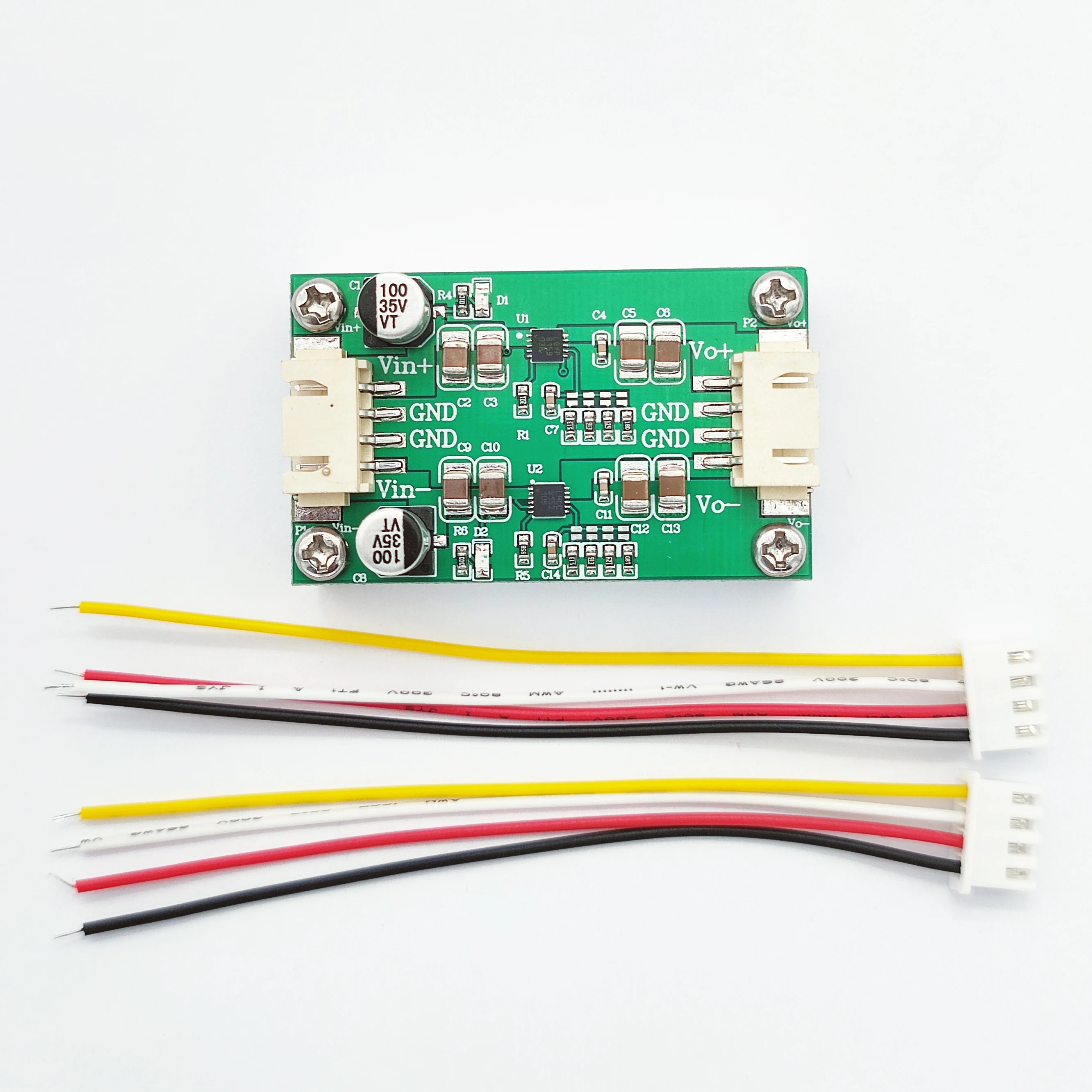 LT3045 LT3094 positive and negative low noise RF RF stabilized buck linear power supply module 5 / 9 / 12 / 15V
LT3045 LT3094 positive and negative low noise RF RF stabilized buck linear power supply module 5 / 9 / 12 / 15V