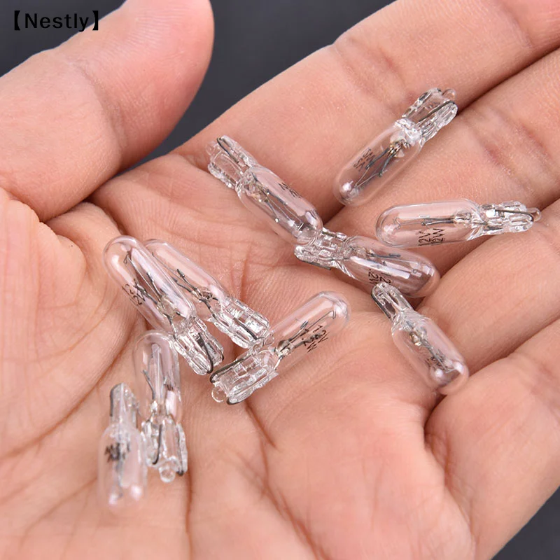 10/100 Pcs 12V 1.2W T5 Glass Light Bulb Dashboard Instrument Panel Brake Light Bulbs〔Nest〕
10/100 Pcs 12V 1.2W T5 Glass Light Bulb Dashboard Instrument Panel Brake Light Bulbs〔Nest〕