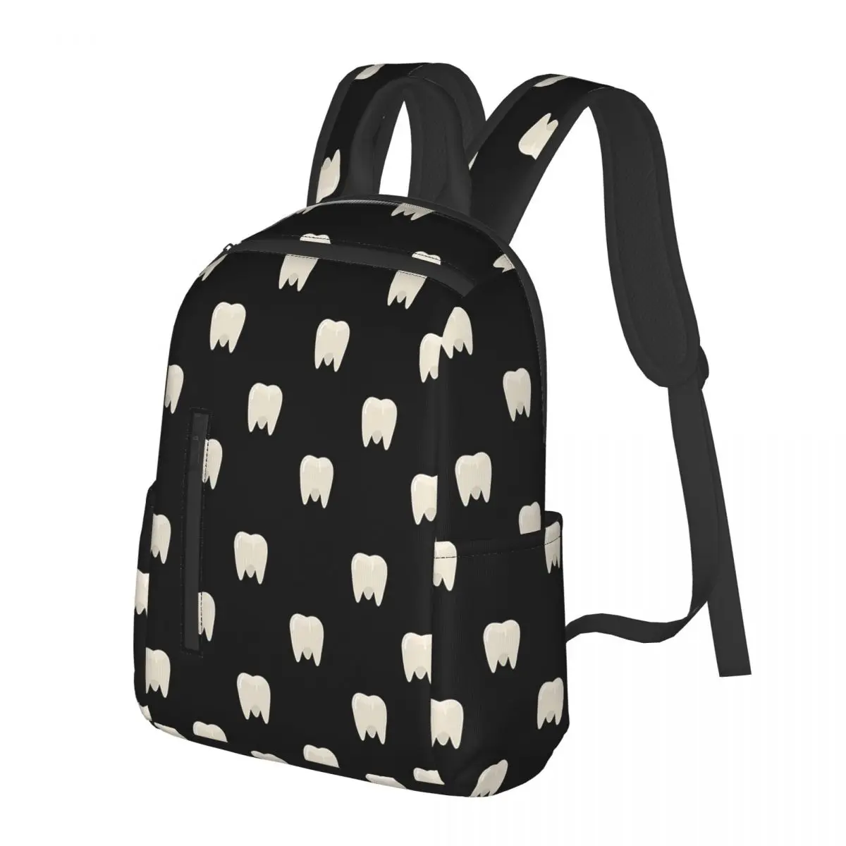 Black White Dentistry Teeth Pattern Student Backpack School Bag Hiking Travel Daypack for Boys Girls Bookbag Shoulder Bags
Black White Dentistry Teeth Pattern Student Backpack School Bag Hiking Travel Daypack for Boys Girls Bookbag Shoulder Bags