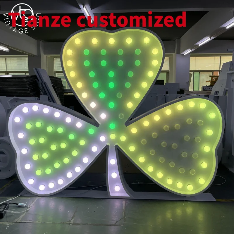 (customized)Custom clover Marquee Letter Sign Led Bulb Outdoor Marquee Signs Large Metal Letters Birthday party Decor
(customized)Custom clover Marquee Letter Sign Led Bulb Outdoor Marquee Signs Large Metal Letters Birthday party Decor