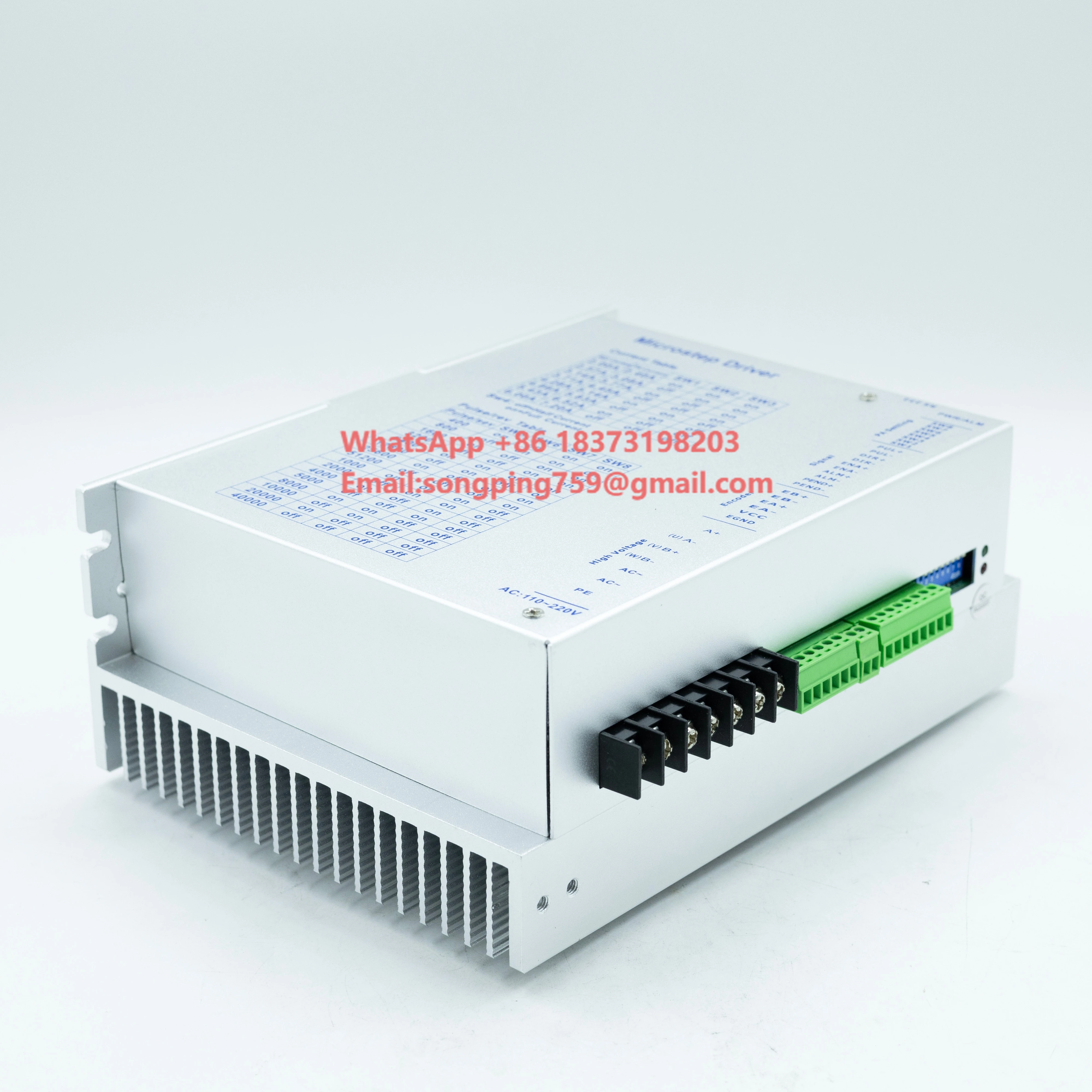 3-Phase Stepper Motor Driver 220V 5.0A With Overcurrent Protection for CNC Machinery
3-Phase Stepper Motor Driver 220V 5.0A With Overcurrent Protection for CNC Machinery