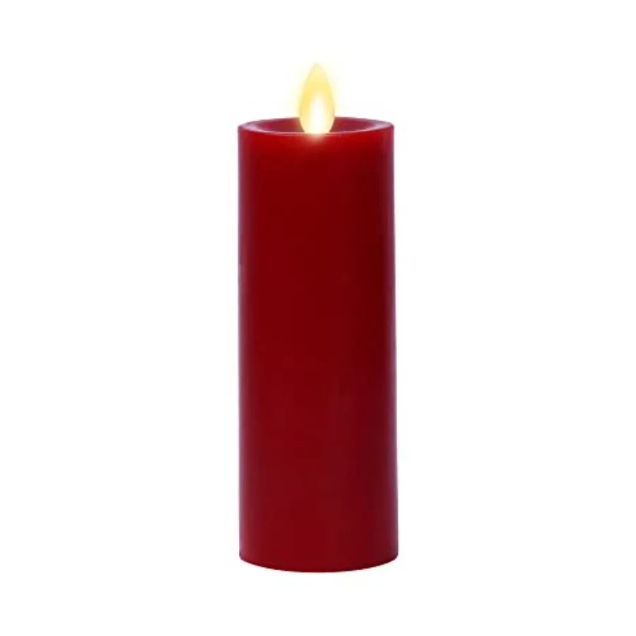 Classic Slim Flameless LED Candle,,Battery Operated Moving Flame Pillar w/Timer, Safe Realistic Wax Candle, Home Decor
Classic Slim Flameless LED Candle,,Battery Operated Moving Flame Pillar w/Timer, Safe Realistic Wax Candle, Home Decor