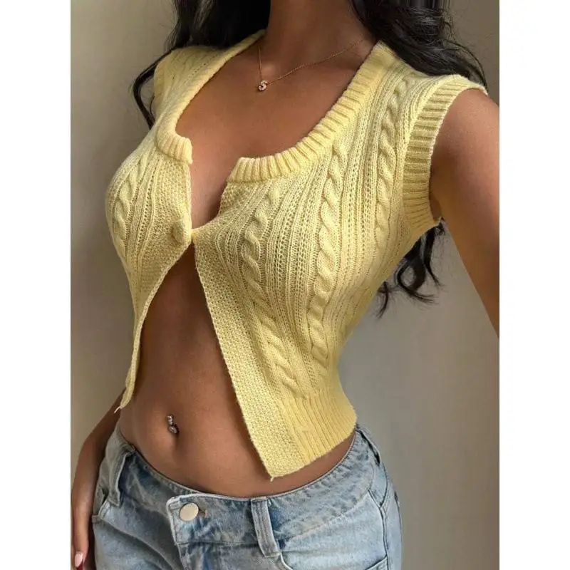 Hollow V-neck Knit Top Ultra-thin Fly Sleeve Women's Sweater Cross-border Hollow out V-neck Knitted Shirt Winter Collection
Hollow V-neck Knit Top Ultra-thin Fly Sleeve Women's Sweater Cross-border Hollow out V-neck Knitted Shirt Winter Collection