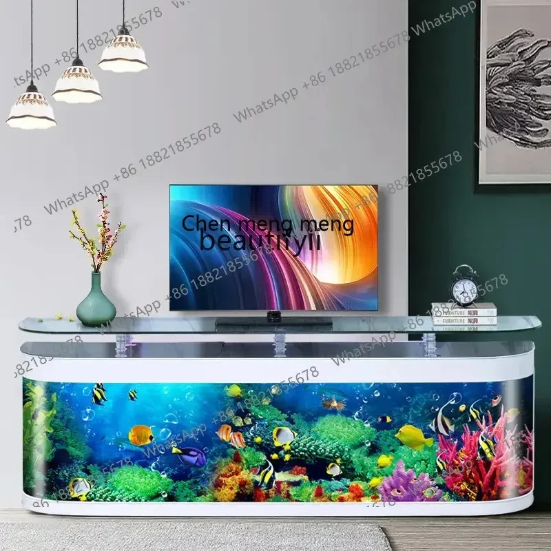A R1 Advanced European-Style Fish Tank TV Cabinet Living Room Small Aquarium Floor Fish Globe Change Water R
A R1 Advanced European-Style Fish Tank TV Cabinet Living Room Small Aquarium Floor Fish Globe Change Water R