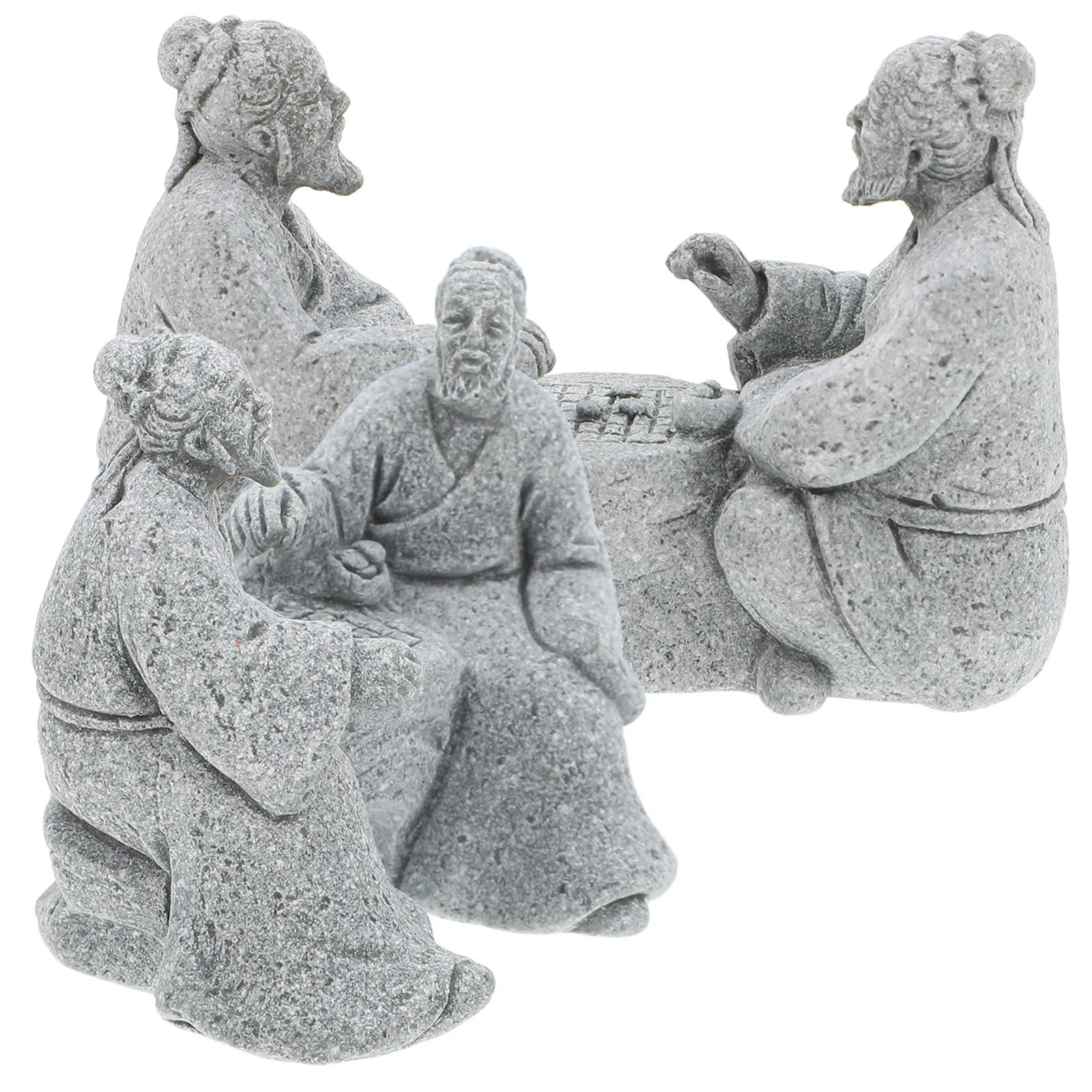 2pcs Outdoor Stone Table Chess Ornaments Home Decor Chinese Sculpture Garden Decoration Grey Sandstone Elder Micro Landscape Zen
2pcs Outdoor Stone Table Chess Ornaments Home Decor Chinese Sculpture Garden Decoration Grey Sandstone Elder Micro Landscape Zen