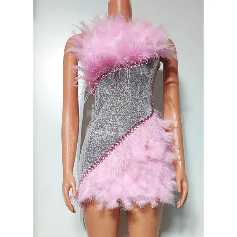 Nightclub Dj Bar Female Singer Sexy Feather Dance Team Performance Party Dress Women Jazz Drag Queen Stage Dj Costumes DN19382
Nightclub Dj Bar Female Singer Sexy Feather Dance Team Performance Party Dress Women Jazz Drag Queen Stage Dj Costumes DN19382