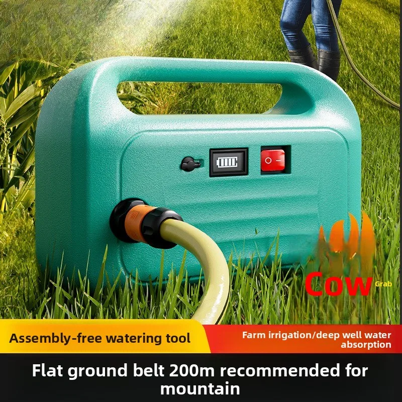 Rechargeable Pump Agricultural Artifact Watering Machine Irrigation of Agricultural Vegetables Drought-resistant Watering Pump
Rechargeable Pump Agricultural Artifact Watering Machine Irrigation of Agricultural Vegetables Drought-resistant Watering Pump