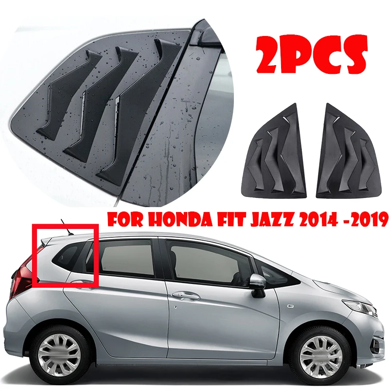2pcs Carbon Fiber Side Window Louver Shutter Trim For Honda Fit Jazz 2014 2015-2020
2pcs Carbon Fiber Side Window Louver Shutter Trim For Honda Fit Jazz 2014 2015-2020