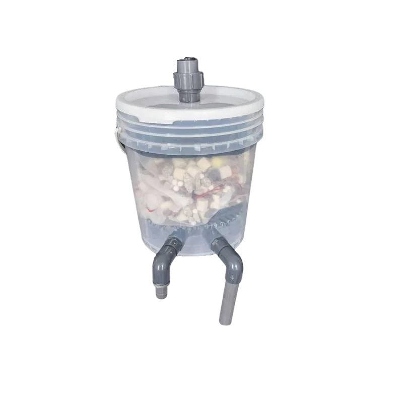 Small fish pond indoor and outdoor biochemical barrel box filter external water purifier
Small fish pond indoor and outdoor biochemical barrel box filter external water purifier
