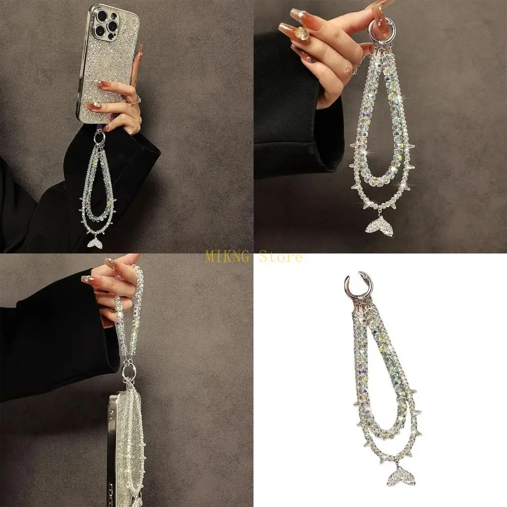 Stylish Crystal Fish Tail Pendant Phone Charm Secure Wristband best sale
Stylish Crystal Fish Tail Pendant Phone Charm Secure Wristband best sale