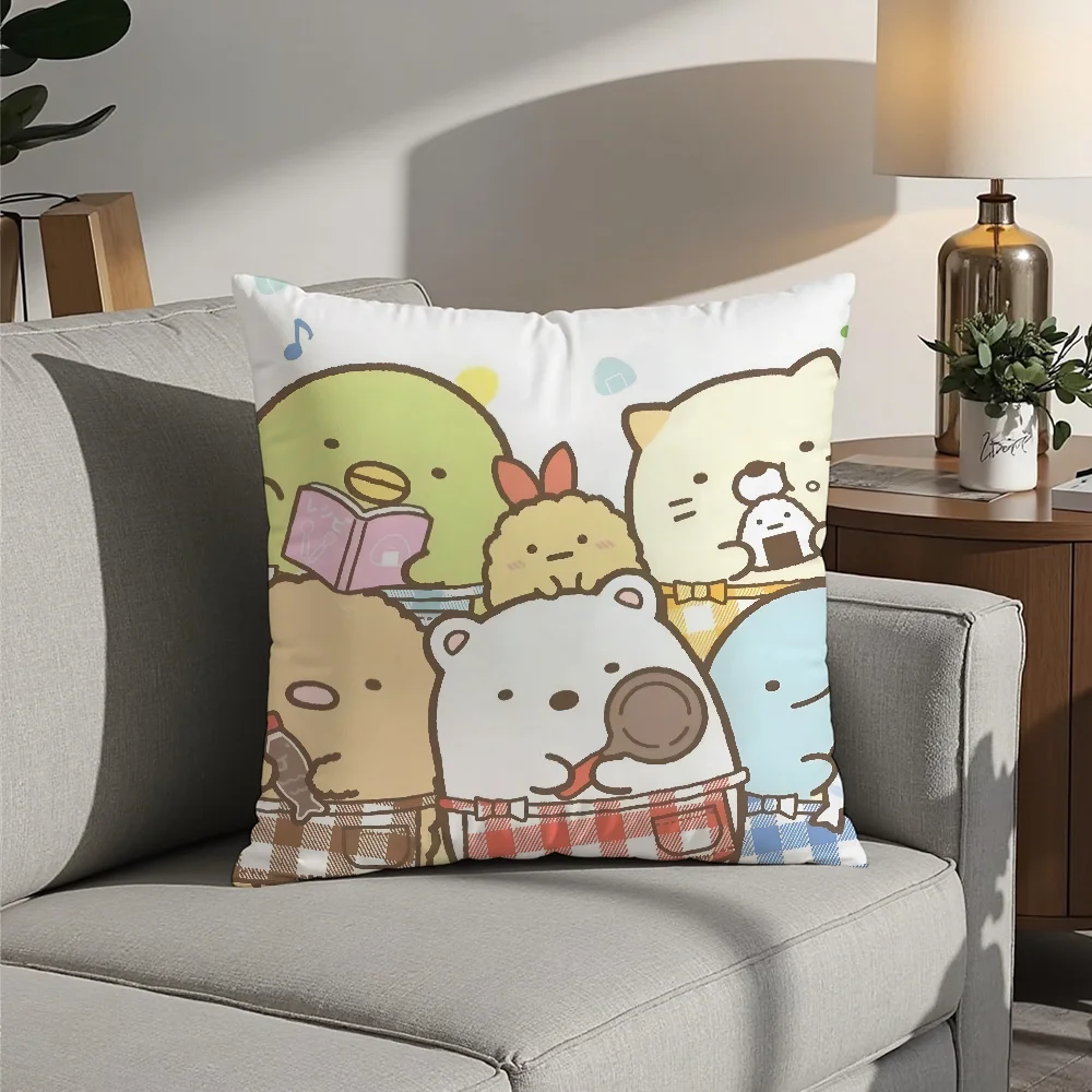 Cartoon S-Sumikko G-Gurashi Pillow Case Plush Fabric Soft Pillowcase Double Sided Print Cushion Cover Household Gifts
Cartoon S-Sumikko G-Gurashi Pillow Case Plush Fabric Soft Pillowcase Double Sided Print Cushion Cover Household Gifts