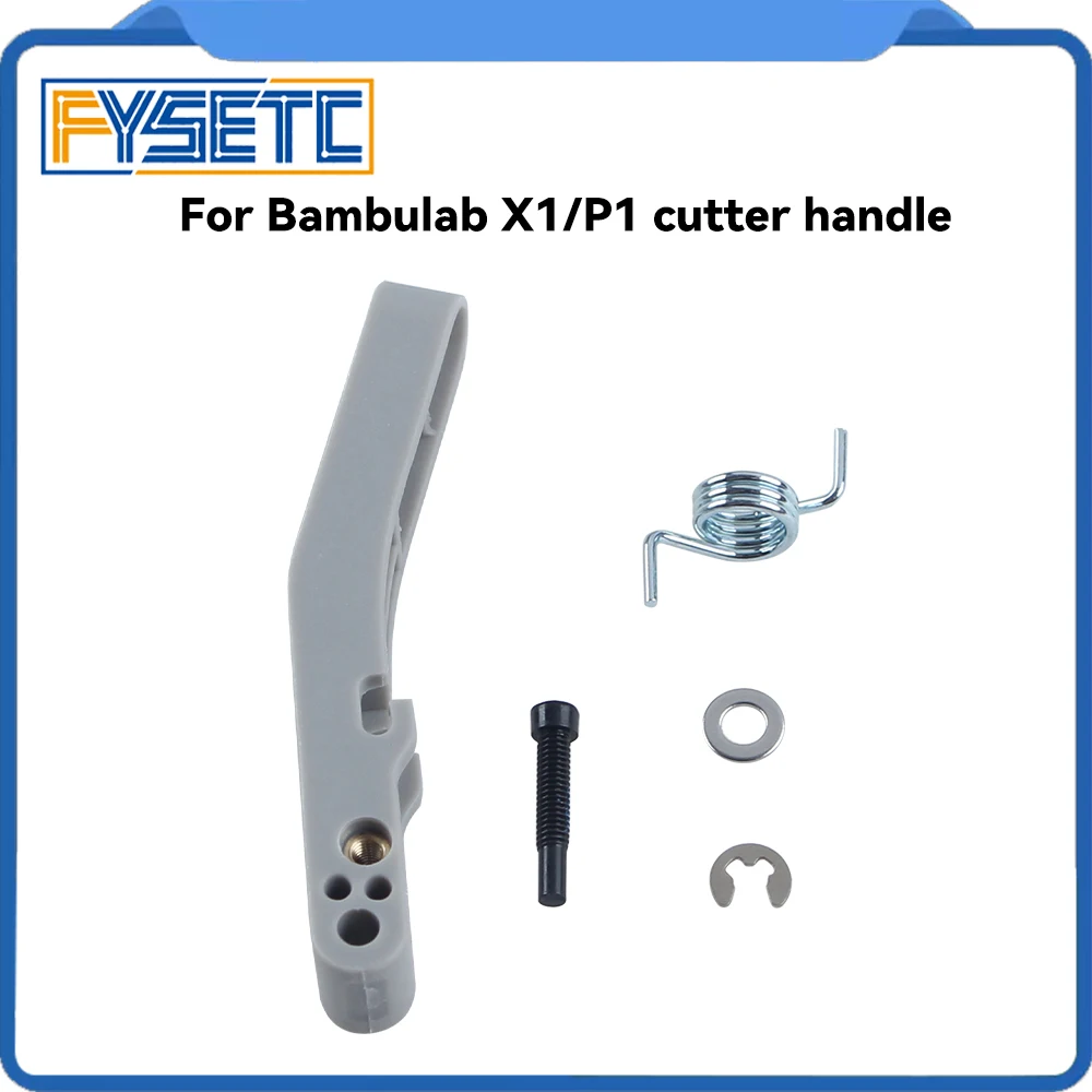 For Bambu lab X1/P1 Series Filament Cutter Lever High Quality 3D Printer Replacement Parts for Bambu P1P P1S X1
For Bambu lab X1/P1 Series Filament Cutter Lever High Quality 3D Printer Replacement Parts for Bambu P1P P1S X1