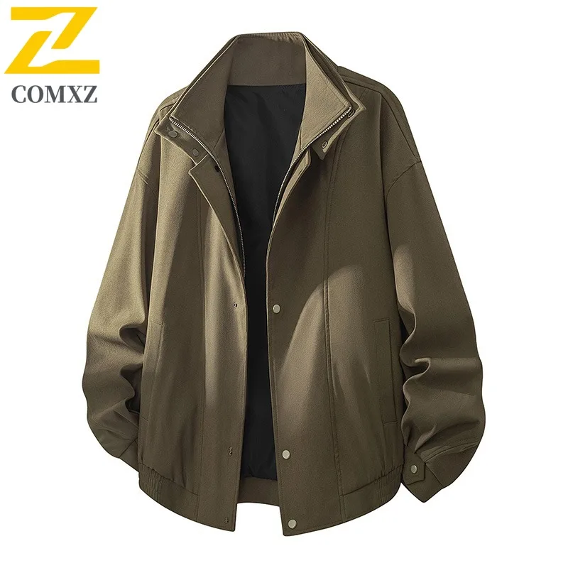 COMXZ New Autumn Men's Outdoor Windbreaker Functional Baseball Jacket Waterproof Lightweight Loose Fit Windproof Coat Plus Size
COMXZ New Autumn Men's Outdoor Windbreaker Functional Baseball Jacket Waterproof Lightweight Loose Fit Windproof Coat Plus Size
