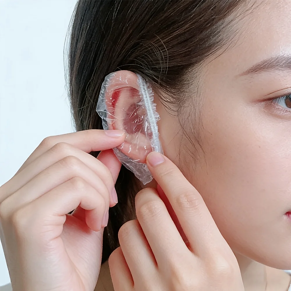 99 disposable elastic earmuffs - comfortable and breathable, fit well - daily beauty/home bath/hair coloring salon/personal care - safety ear protection accessories
99 disposable elastic earmuffs - comfortable and breathable, fit well - daily beauty/home bath/hair coloring salon/personal care - safety ear protection accessories