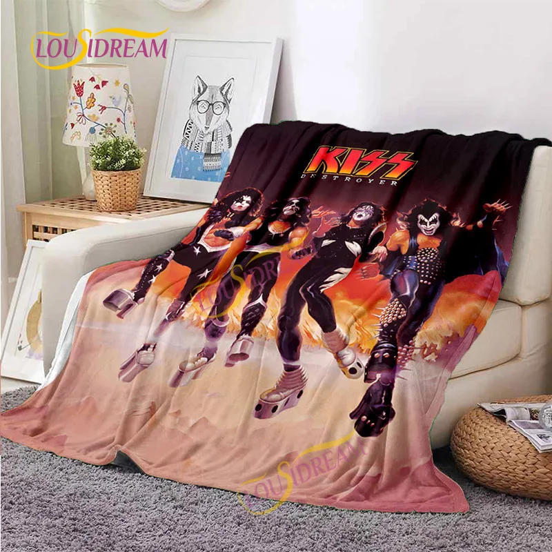 Одеяло с музыкальными элементами Kiss Band, подарок для любителей, «сделай сам», теплое, легкое, мягкое, удобное, для кровати, дивана, путешествий, домашний декор, скальное одеяло
Одеяло с музыкальными элементами Kiss Band, подарок для любителей, «сделай сам», теплое, легкое, мягкое, удобное, для кровати, дивана, путешествий, домашний декор, скальное одеяло