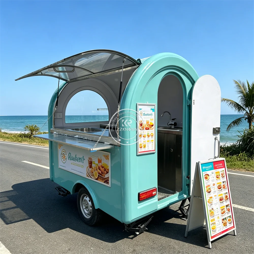 Mobile Kitchen Trailer Concession Hot Dog BBQ Truck Mobile Food Trailer Commercial Mobile Food Truck with Refrigerator
Mobile Kitchen Trailer Concession Hot Dog BBQ Truck Mobile Food Trailer Commercial Mobile Food Truck with Refrigerator