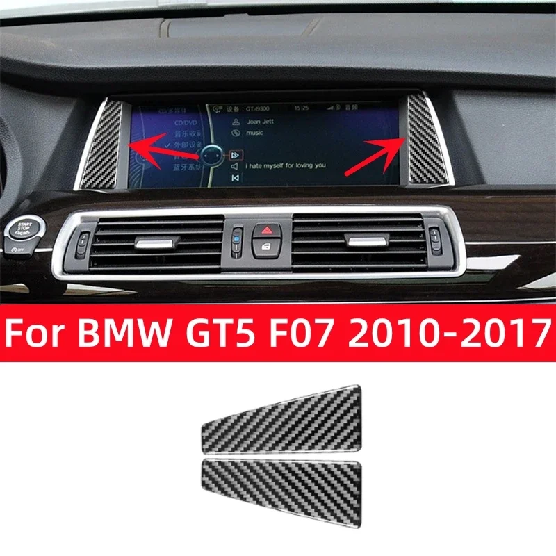 Carbon Fiber Interior for BMW 5 Series GT5 F07 2010-2017 Accessories Car Navigation Screen Decorative Strip Trim Cover Stickers
Carbon Fiber Interior for BMW 5 Series GT5 F07 2010-2017 Accessories Car Navigation Screen Decorative Strip Trim Cover Stickers