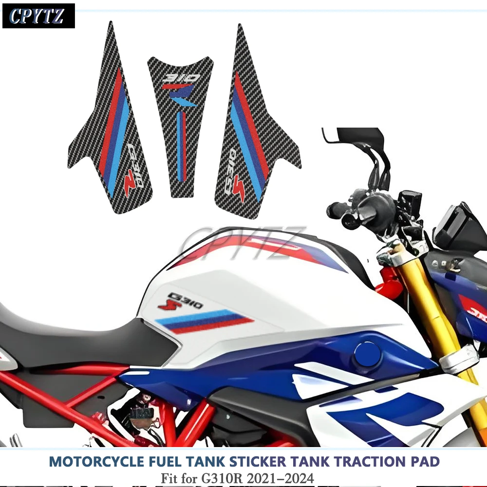 Motorcycle Tank Grip Pads Protector Sticker Traction Tank Pad Side Frosted Decal fit For G310R G 310 R 2021-2024
Motorcycle Tank Grip Pads Protector Sticker Traction Tank Pad Side Frosted Decal fit For G310R G 310 R 2021-2024