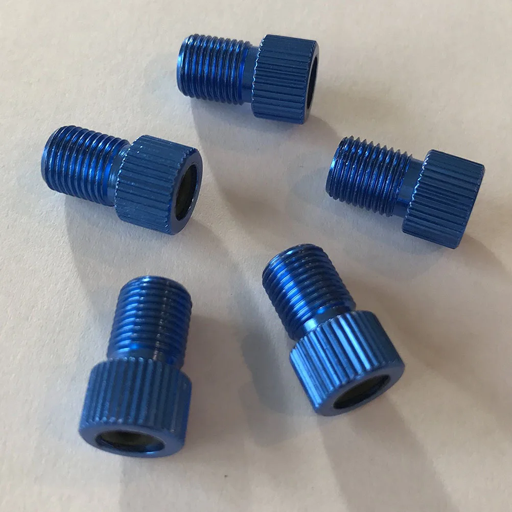 5 pcs Aluminum To Valve Converter Car Adapter Bike Motorcycle Air Compressor Tool Blue Universal Fit
5 pcs Aluminum To Valve Converter Car Adapter Bike Motorcycle Air Compressor Tool Blue Universal Fit