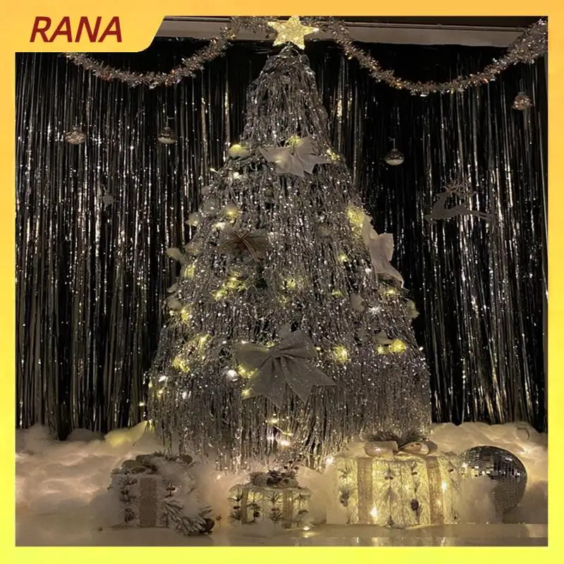 RANA Silver Foil Tassel Curtains, Silver Photo Booth Backdrop Streamer Curtains, Great For Holiday Decoration
RANA Silver Foil Tassel Curtains, Silver Photo Booth Backdrop Streamer Curtains, Great For Holiday Decoration