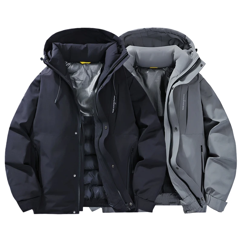 Men's Winter Autumn Windproof Parkas Waterproof Cargo Jackets Windbreak Hiking Camping Climbing Casual Hooded Coats Clothes
Men's Winter Autumn Windproof Parkas Waterproof Cargo Jackets Windbreak Hiking Camping Climbing Casual Hooded Coats Clothes