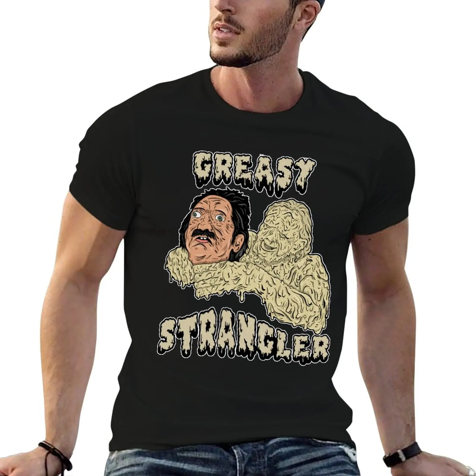 the greasy strangler T-Shirt essential t shirt black cotton t-shirt plain for man package t shirts with prints T-shirt
the greasy strangler T-Shirt essential t shirt black cotton t-shirt plain for man package t shirts with prints T-shirt