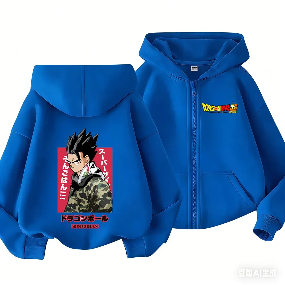 Spring Fall Boys Girls Dragon Ball Zipper Hoodie Kids Hoodie Goku Sweatshirt Boys Vegeta Japanese Anime Long Sleeve
Spring Fall Boys Girls Dragon Ball Zipper Hoodie Kids Hoodie Goku Sweatshirt Boys Vegeta Japanese Anime Long Sleeve